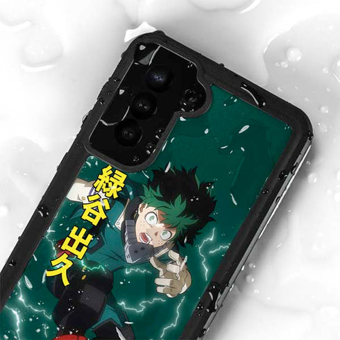 My Hero Academia Deku Season 4 Galaxy S24 Plus Waterproof Case